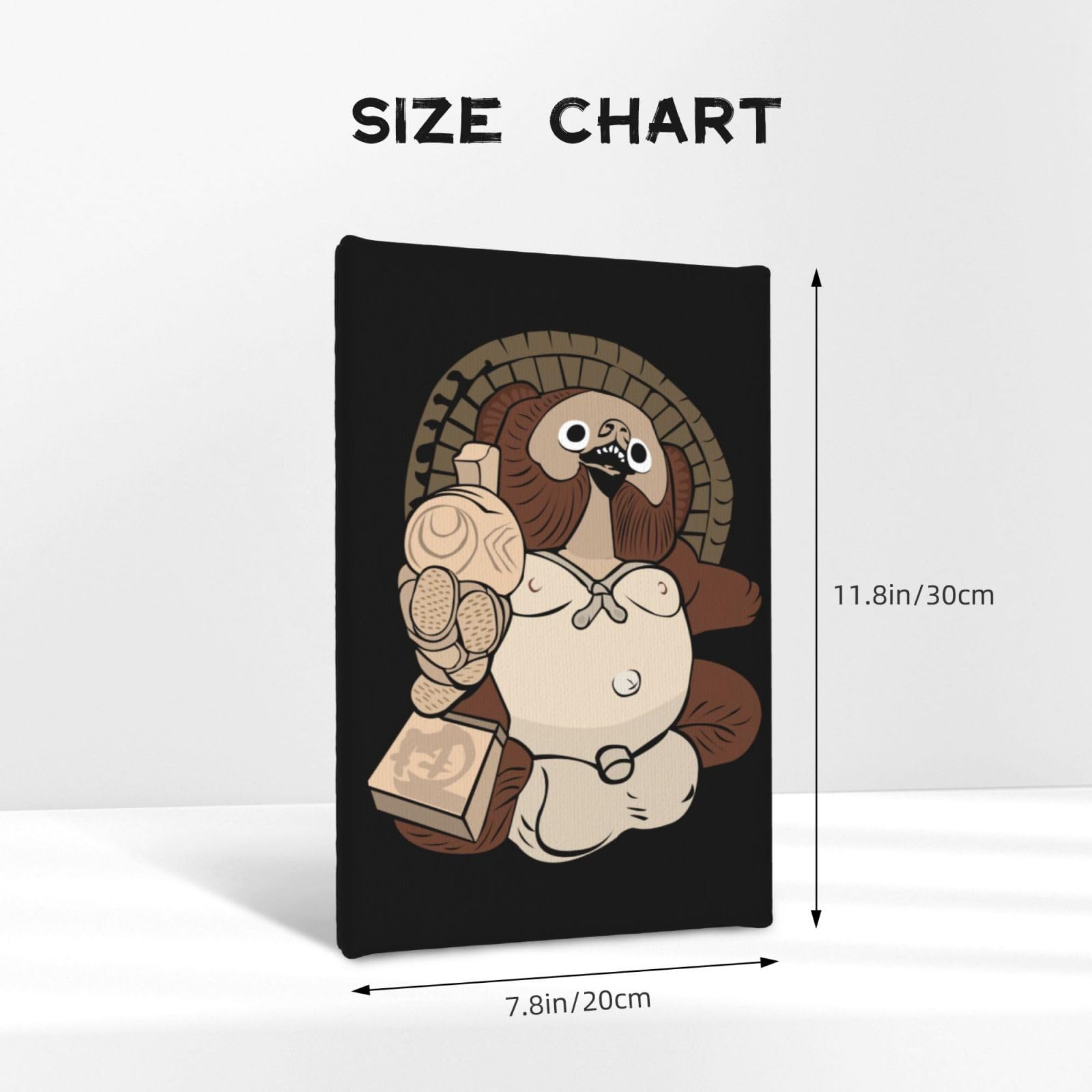 Amazon.co.jp: アートポスター フレーム 装飾画 信楽焼の狸の